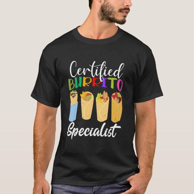 Camiseta Caricaturista Especializado certificado Cinco de m (Anverso)