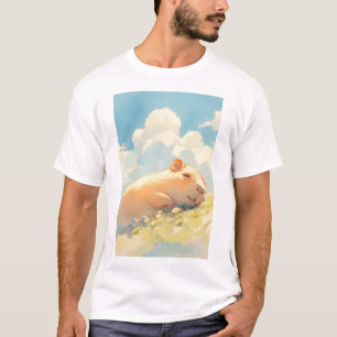 Camiseta Caricias de carpincho en la hierba