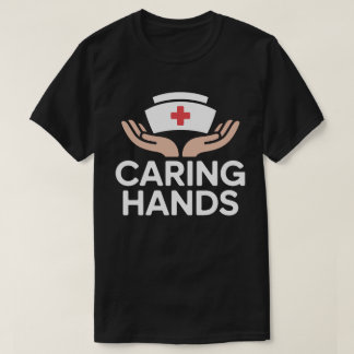 Camiseta Caring Hands Nurse T-Shirt