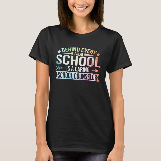 Camiseta Caring School Counselor (Anverso)