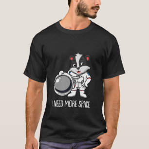 Camiseta Cariño Badger Animal Ratel Mammal Necesito Más Esp