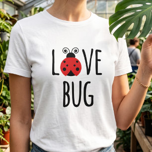 Camiseta Cariñosa Mariquita Roja - Bicho del Amor San Valen