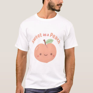 Camiseta Cariñoso Dulce Como Un Melocotón Cumplido