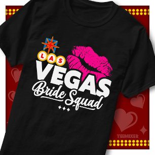 Camiseta Cariñoso grupo de amigas de la novia en Las Vegas 