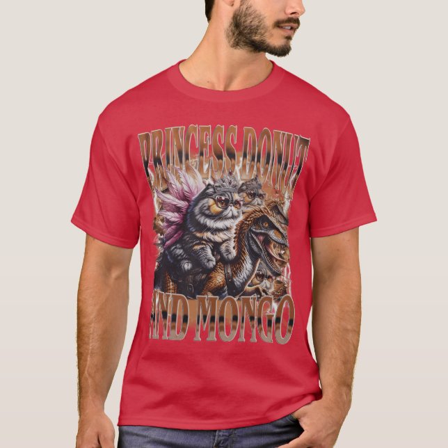 Camiseta Carl el que explora mazmorras Princesa Donut Mongo (Anverso)