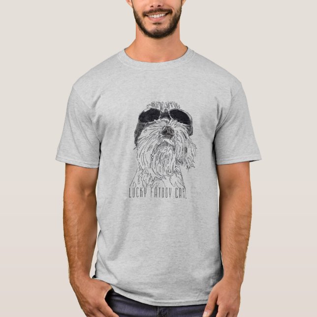 Camiseta Carl, un chico gordo (Anverso)