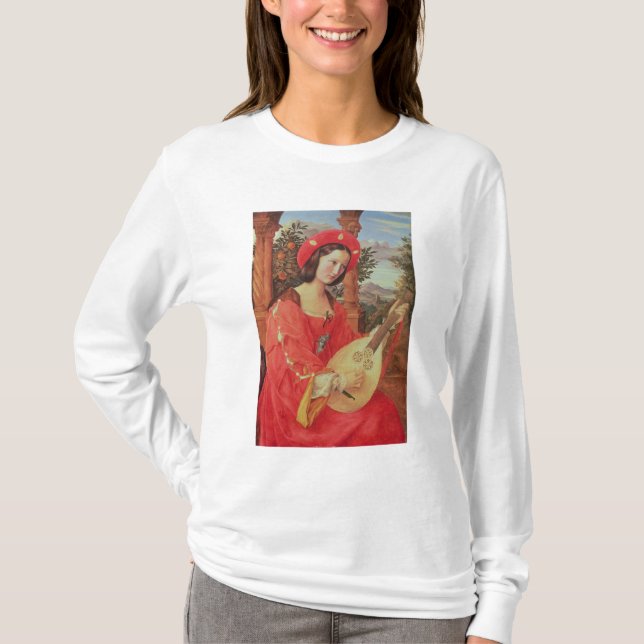 Camiseta Carla Bianca von Quandt, c.1820 (aceite en lona) (Anverso)