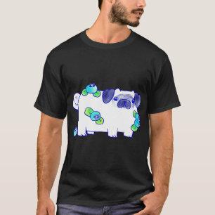 Camiseta Carlino Arándano Acuarela Clásico 579