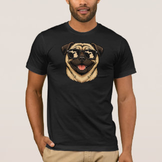 Camiseta Carlino de Michigan con gafas de sol