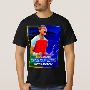 Camiseta " Carlos Alcaraz Ganador 2022 US Open Tennis
