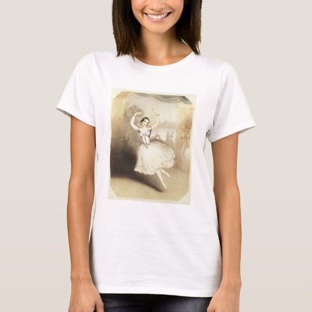 Camiseta Carlotta Grisi (1819-99) en el ballet del Peri (Anverso)