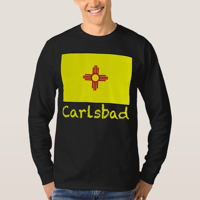 Camiseta Carlsbad New Mexico USA Souvenir (Anverso)