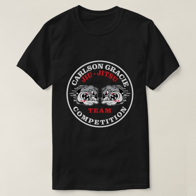 Camiseta Carlson Gracie Team Logo Competition Classic T-Shi (Diseño del anverso)