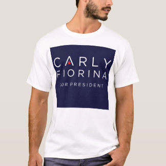 Camiseta Carly Fiorina para presidente T-shirt