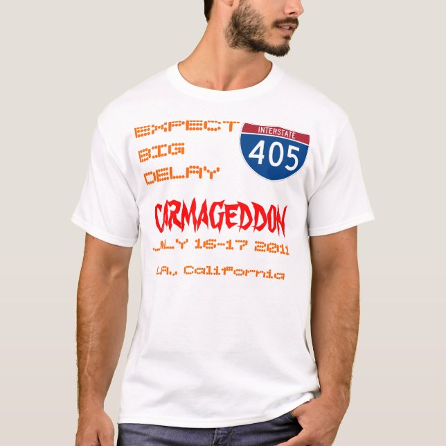 Camiseta CARMAGEDDON, 16-17 de julio de 2011, L.A. CA (Anverso)