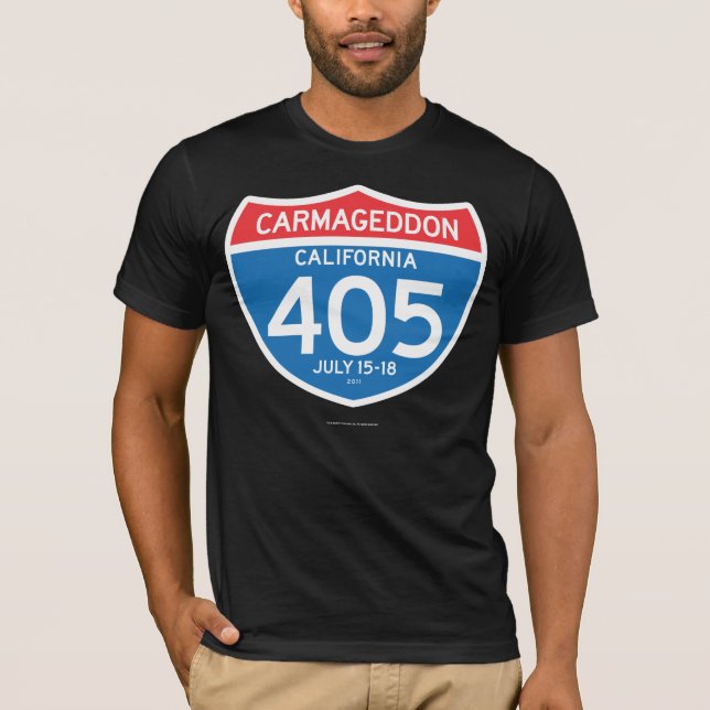 CAMISETA CARMAGEDDON 405 (Anverso)