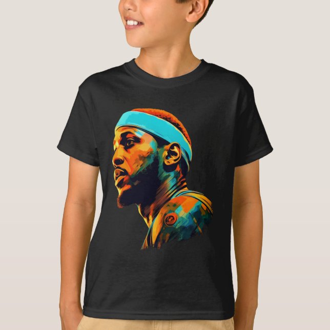 Camiseta Carmelo Anthony Illstration  (Anverso)