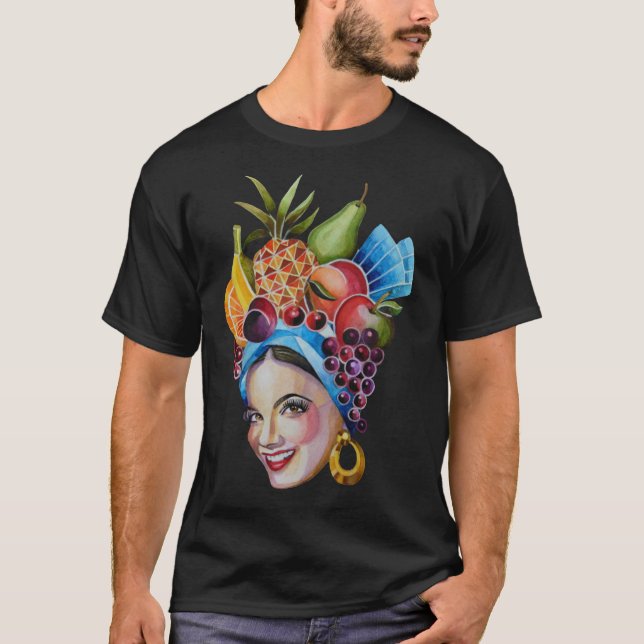 Camiseta Carmen Miranda Classic T-Shirt Essential T-Shirt (Anverso)