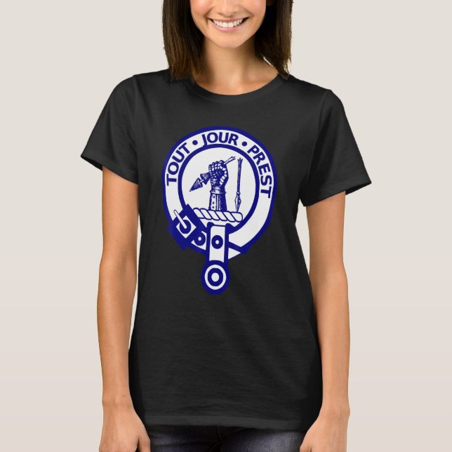 Camiseta Carmichael Family Escudo Nombre Clan Shield (Anverso)