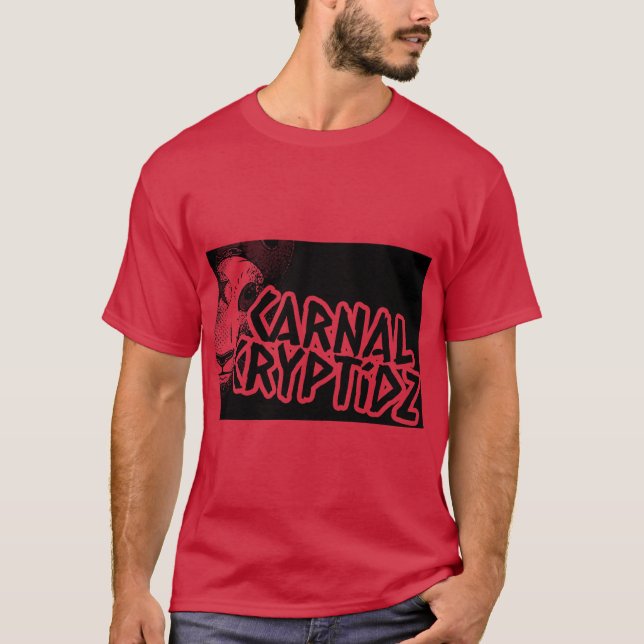 Camiseta Carnal Cryptidz (Anverso)
