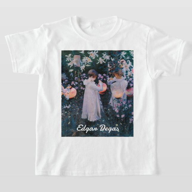Camiseta Carnation Lily Lily Rose de John Singer Sargent (Distribución)