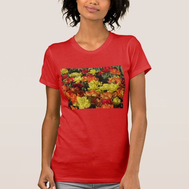 Camiseta Carnation T-Shirt (Rojo) (Anverso)