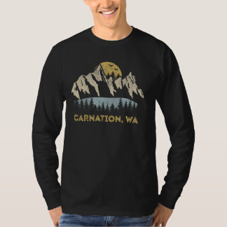 Camiseta Carnation Washington Mountain Sunset Sunrise WA