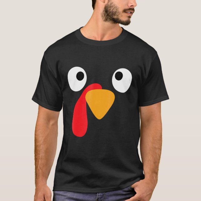 Camiseta Carnaval Carnaval Pollo Gallo Pavo (Anverso)