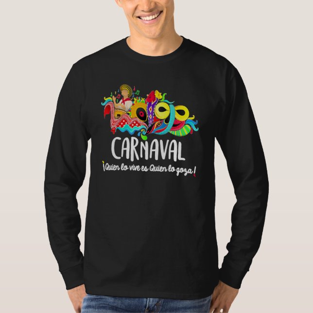 Camiseta Carnaval De Barranquilla Marimonda (Anverso)