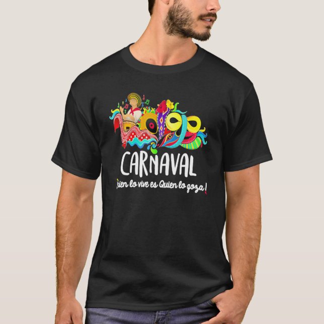 Camiseta Carnaval De Barranquilla Marimonda (Anverso)