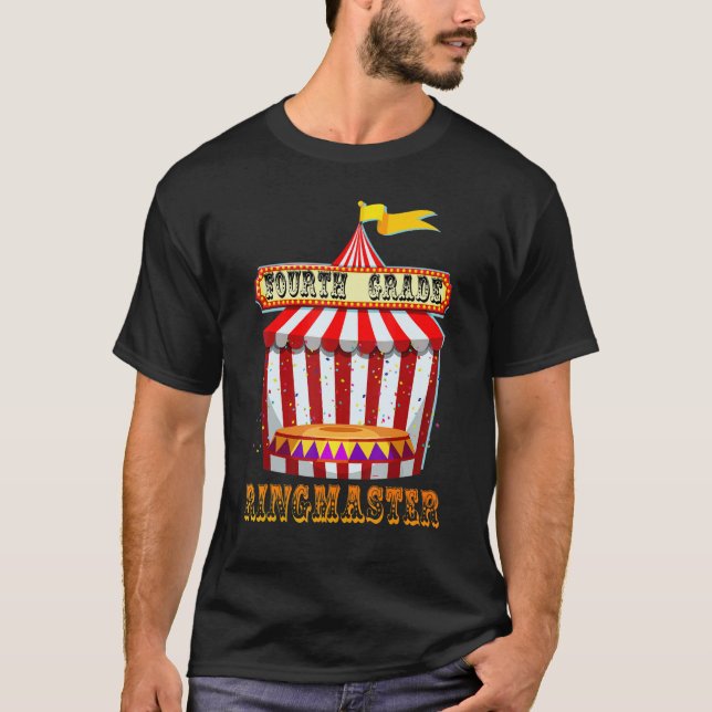 Camiseta Carnaval de circo de maestro de ringmaster de cuar (Anverso)