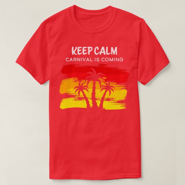 Camiseta Carnaval de Colonia, modo de vacaciones de Confett (Diseño del anverso)