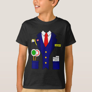 Camiseta Carnaval de conductores del tren Trainführer Schaf
