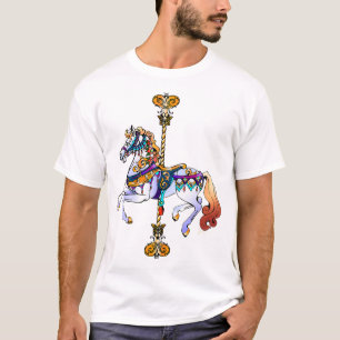Camiseta Carnaval de diseño de caballos