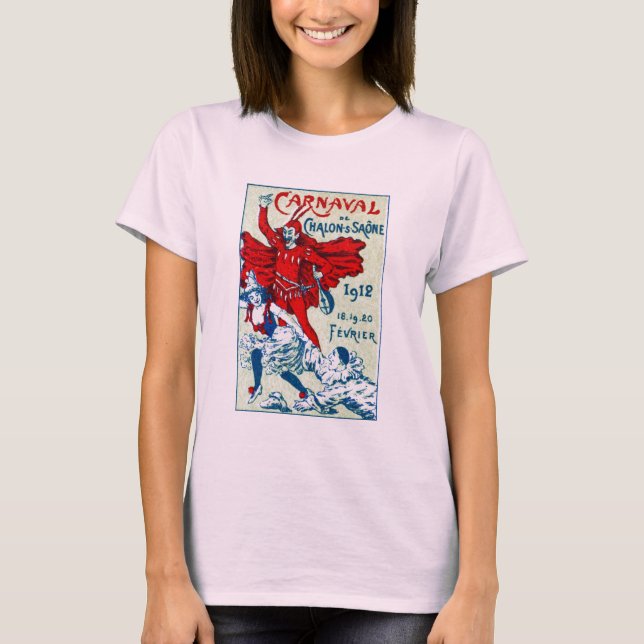 Camiseta Carnaval de Francia en 1912 (Anverso)