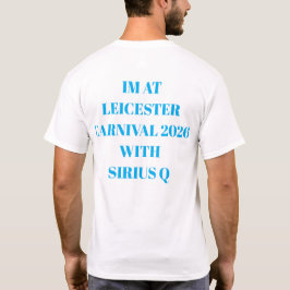 Camiseta Carnaval de Leicester 2026 (camiseta de paseo en g