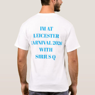 Camiseta Carnaval de Leicester 2026 (camiseta de paseo en g