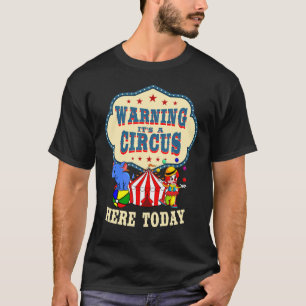 Camiseta Carnaval de los intérpretes de circus Clowns