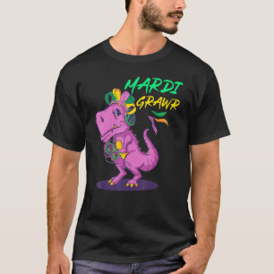 Camiseta Carnaval de Mardi Gras Cute niños de tumbas Rex Ma