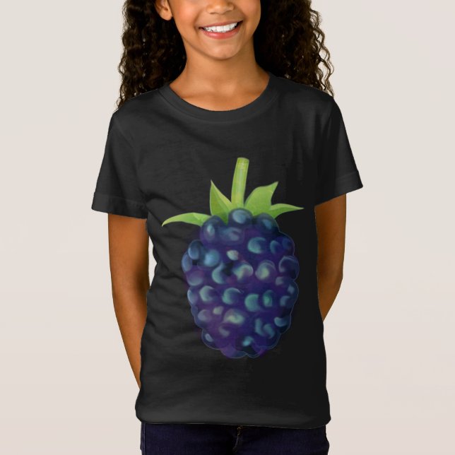 Camiseta Carnaval de Mardi Gras Disfraces de frutas Blackbe (Anverso)