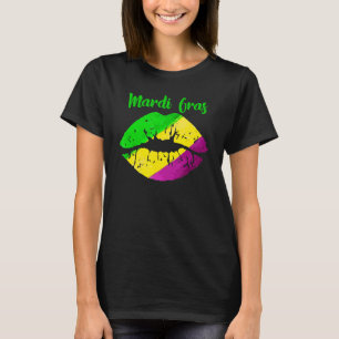 Camiseta Carnaval de Mardi Gras Disfraces Fleur-De-Lys Li