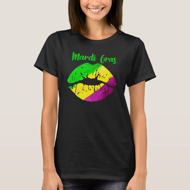Camiseta Carnaval de Mardi Gras Disfraces Fleur-De-Lys Li (Anverso)