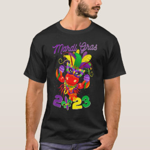 Camiseta Carnaval de Mardi Gras Fleur D