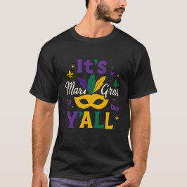 Camiseta Carnaval de Máscaras Emplumadas Mardi Gras atrevid