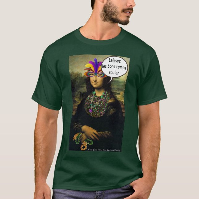 Camiseta Carnaval de Mona Lisa (Anverso)