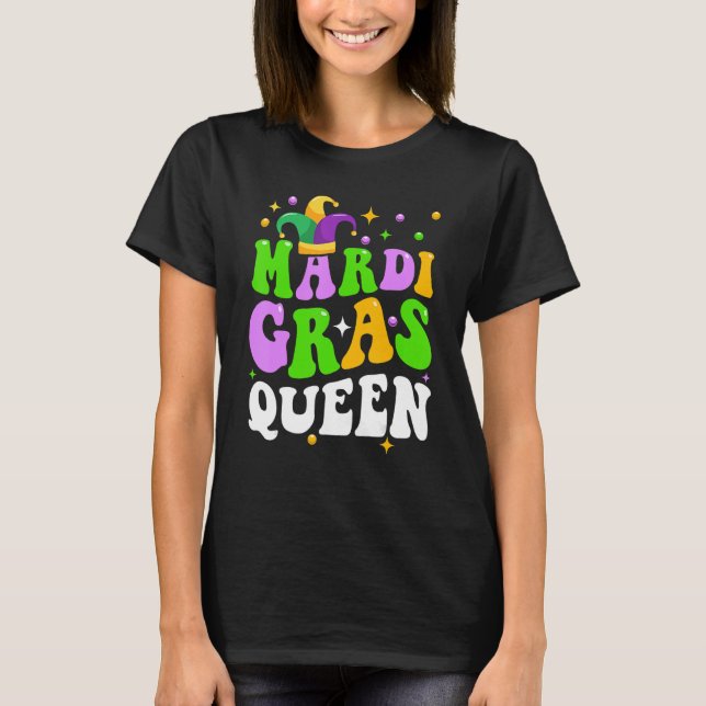 Camiseta Carnaval de Nueva Orleans, Fiesta de la Reina del  (Anverso)
