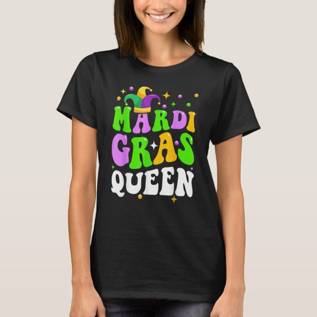 Camiseta Carnaval de Nueva Orleans, Fiesta de la Reina del  (Anverso)