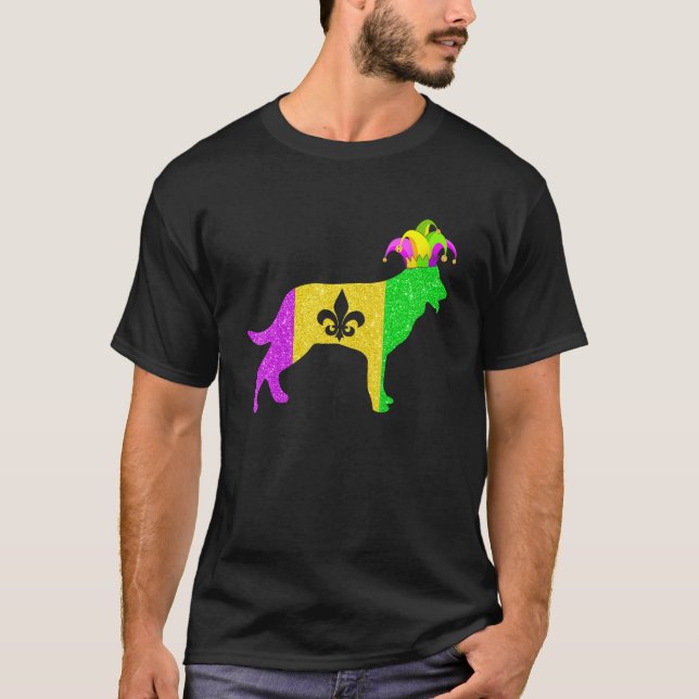 Camiseta Carnaval de Pastor Alemán, parte del Carnaval de M (Anverso)