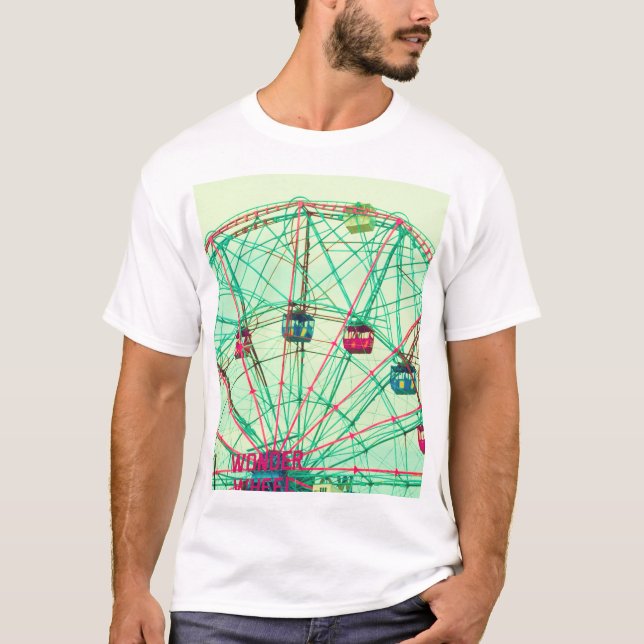 Camiseta Carnaval de verano retro pop (Anverso)