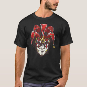 Camiseta Carnaval de Vestido de Fancy Jester